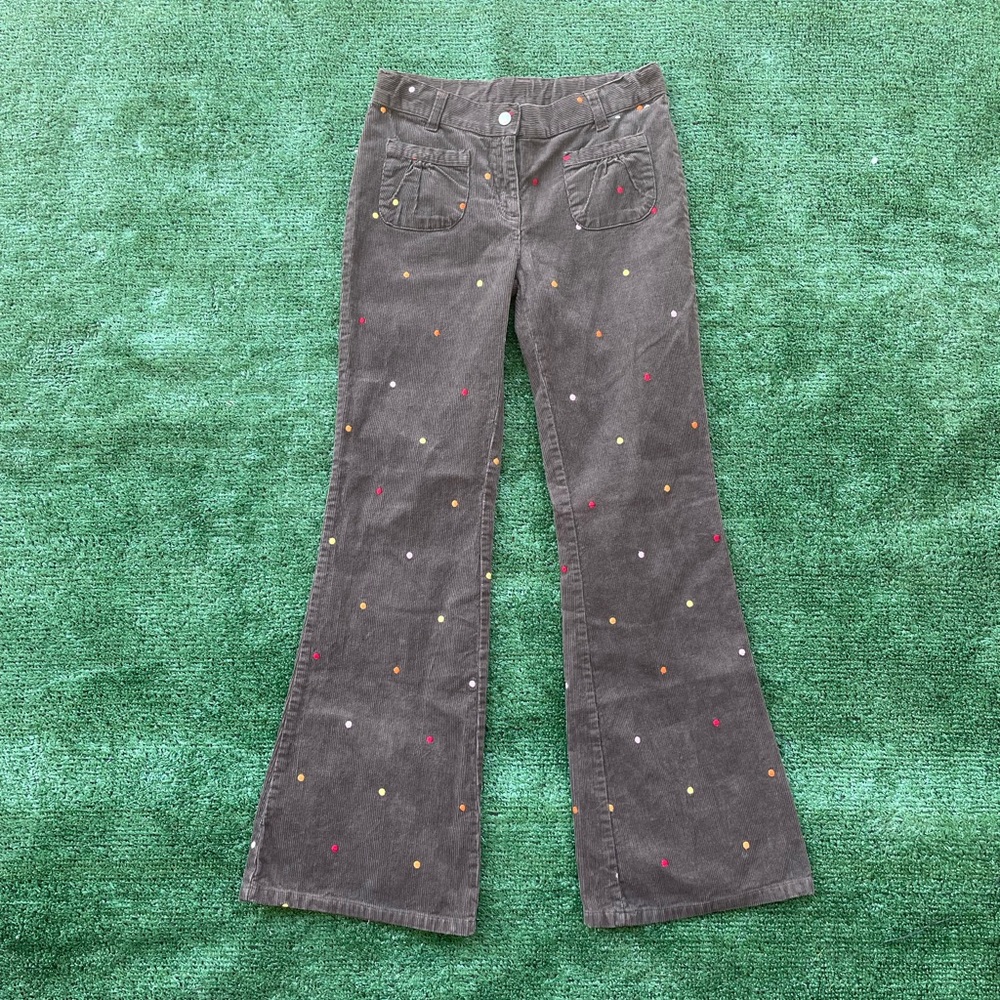 Brown Corduroy Flares